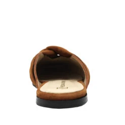 GISELLE - Nuez Regina Romero Zapato Flat Balerina De Piso Para Dama En Piel -Reginaromero Tienda de ventas Regina Romero zapato mule mocasin Giselle nuez piel 4