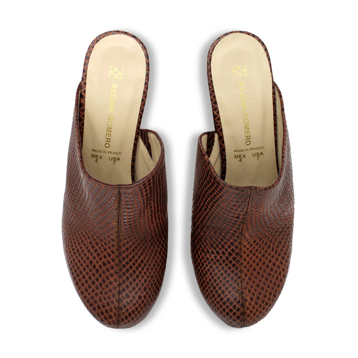 SUZETTE 135 - Tan Regina Romero Zapato Plataforma Tacon Alto Para Dama En Piel 5 SUZETTE 135 - Tan Regina Romero Zapato Plataforma Tacon Alto Para Dama En Piel - Imagen 5