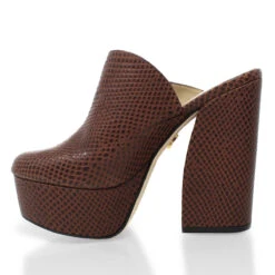 SUZETTE 135 - Tan Regina Romero Zapato Plataforma Tacon Alto Para Dama En Piel 10 SUZETTE 135 - Tan Regina Romero Zapato Plataforma Tacon Alto Para Dama En Piel -Reginaromero Tienda de ventas Regina Romero zapato mule plataforma Suzete cafe piel 4