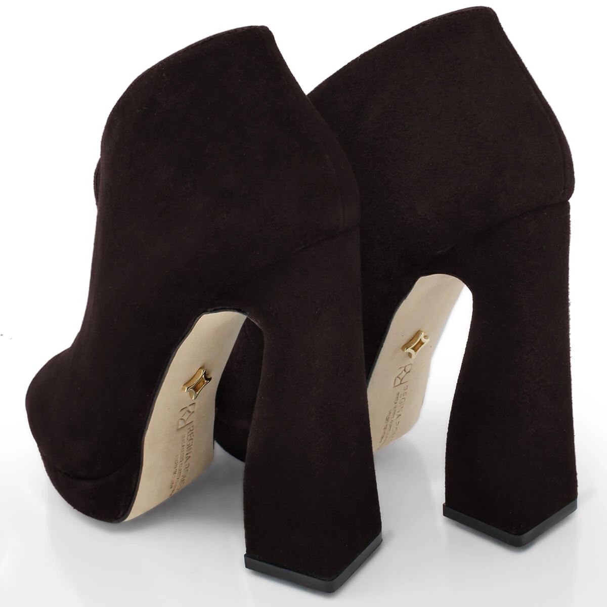 ZAIS 125 - Ante Cafe Regina Romero Zapato Sandalia Plataforma Tacon Alto Para Dama En Piel 9 ZAIS 125 - Ante Cafe Regina Romero Zapato Sandalia Plataforma Tacon Alto Para Dama En Piel - Imagen 9