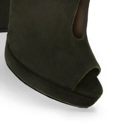 ZAIS 125 - Ante Verde Regina Romero Zapato Sandalia Plataforma Tacon Alto Para Dama En Piel 11 ZAIS 125 - Ante Verde Regina Romero Zapato Sandalia Plataforma Tacon Alto Para Dama En Piel -Reginaromero Tienda de ventas Regina Romero zapato plataforma Zais ante olivo 6