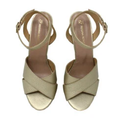 AURA 150 - Oro Regina Romero Zapato Sandalia Plataforma Tacon Alto Para Dama En Piel 13 AURA 150 - Oro Regina Romero Zapato Sandalia Plataforma Tacon Alto Para Dama En Piel -Reginaromero Tienda de ventas Regina Romero zapato sandalia plataforma tacon alto Aura 150 oro piel 6