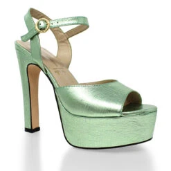 SABRINA 135 - Menta Regina Romero Zapato Sandalia Plataforma Tacon Alto Para Dama En Piel 10 SABRINA 135 - Menta Regina Romero Zapato Sandalia Plataforma Tacon Alto Para Dama En Piel -Reginaromero Tienda de ventas Regina Romero zapato sandalia plataforma tacon alto Sabrina 135 verde claro piel 2