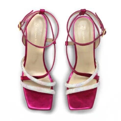 PIA 100 GLAM - Bugambilia Regina Romero Zapato Sandalia Zapatilla Tacon Alto Para Dama En Piel -Reginaromero Tienda de ventas Regina Romero zapato sandalia zapatilla tacon alto Pia 100 bugambilia glam piel 6