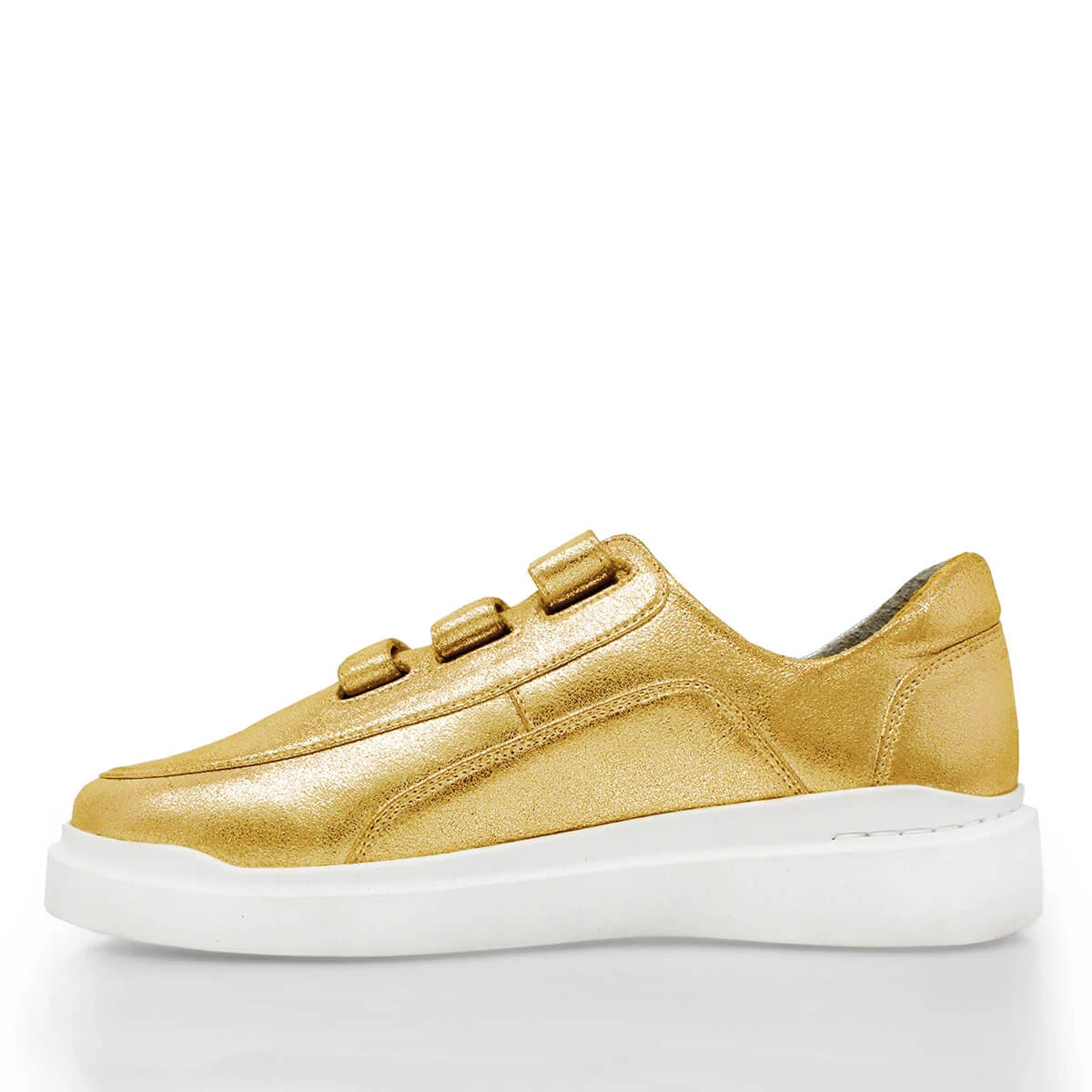 SONIC 35 - Oro Regina Romero Zapato Tenis Urbano Sport Para Dama En Piel 5 SONIC 35 - Oro Regina Romero Zapato Tenis Urbano Sport Para Dama En Piel - Imagen 5