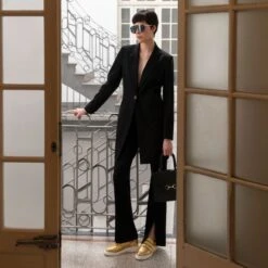 SONIC 35 - Oro Regina Romero Zapato Tenis Urbano Sport Para Dama En Piel 11 SONIC 35 - Oro Regina Romero Zapato Tenis Urbano Sport Para Dama En Piel -Reginaromero Tienda de ventas Regina Romero zapato tenis urbano Sonic oro piel 9