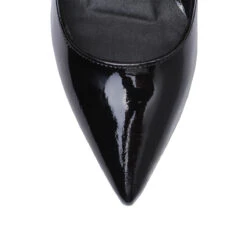 REGINA PUMP 75 - Charol Negro Regina Romero Zapato Zapatilla Tacon Alto Para Dama En Piel -Reginaromero Tienda de ventas Regina Romero zapato zapatilla tacon alto Regina pump 75 negro charol piel 5