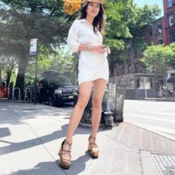 CALIPSO 95 - Oro Viejo Regina Romero Zapato Sandalia Plataforma Tacon Alto Para Dama En Piel -Reginaromero Tienda de ventas calipsooro