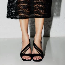 HADA 100 - Ante Negro Regina Romero Zapato Sandalia Zapatilla Tacon Alto Para Dama En Piel 11 HADA 100 - Ante Negro Regina Romero Zapato Sandalia Zapatilla Tacon Alto Para Dama En Piel -Reginaromero Tienda de ventas hadanegro