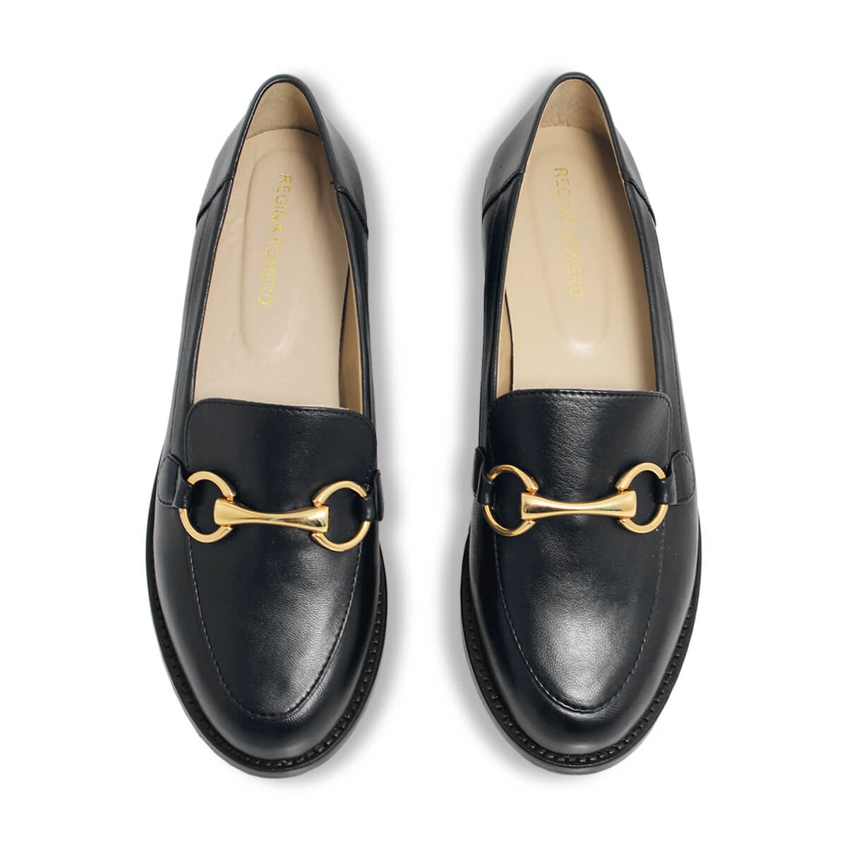 JUDY - Negro Regina Romero Zapato Mocasin De Piso Para Dama En Piel 8 JUDY - Negro Regina Romero Zapato Mocasin De Piso Para Dama En Piel - Imagen 8