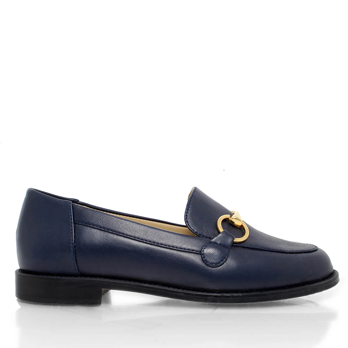 JUDY - Marino Regina Romero Zapato Mocasin De Piso Para Dama En Piel 1 JUDY - Marino Regina Romero Zapato Mocasin De Piso Para Dama En Piel