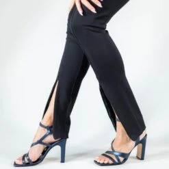 PIA 100 - Azul Metalico Regina Romero Zapato Sandalia Zapatilla Tacon Alto Para Dama En Piel -Reginaromero Tienda de ventas piaazulmetalico