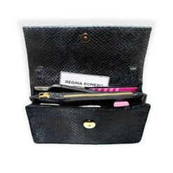 ARTEMISA - Negro Regina Romero Accesorio Cartera Para Dama En Piel -Reginaromero Tienda de ventas regina romero accesorios cartera artemisa negro piel 8