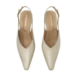FENICIA 60 - Beige Regina Romero Zapato Zapatilla Tacon Bajo Para Dama En Piel 13 FENICIA 60 - Beige Regina Romero Zapato Zapatilla Tacon Bajo Para Dama En Piel -Reginaromero Tienda de ventas zapatillas fenicia beige regina romero cenital
