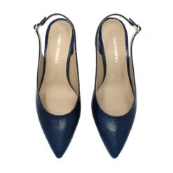 TANIA 50 - Marino Regina Romero Zapato Zapatilla Tacon Bajo Para Dama En Piel -Reginaromero Tienda de ventas zapatillas tania marino regina romero cenital