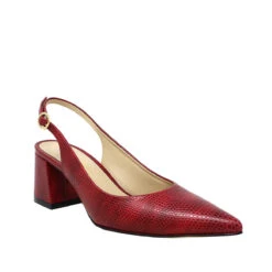 TANIA 50 - Rojo Regina Romero Zapato Zapatilla Tacon Bajo Para Dama En Piel 14 TANIA 50 - Rojo Regina Romero Zapato Zapatilla Tacon Bajo Para Dama En Piel -Reginaromero Tienda de ventas zapatillas tania rojo regina romero 3 4